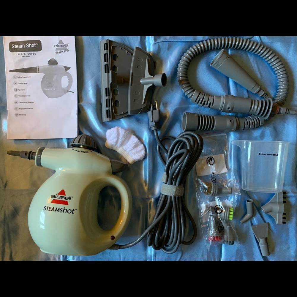 Steam Cleaner (Steam Shot Deluxe), Bissell, Like New (Only used 1X)